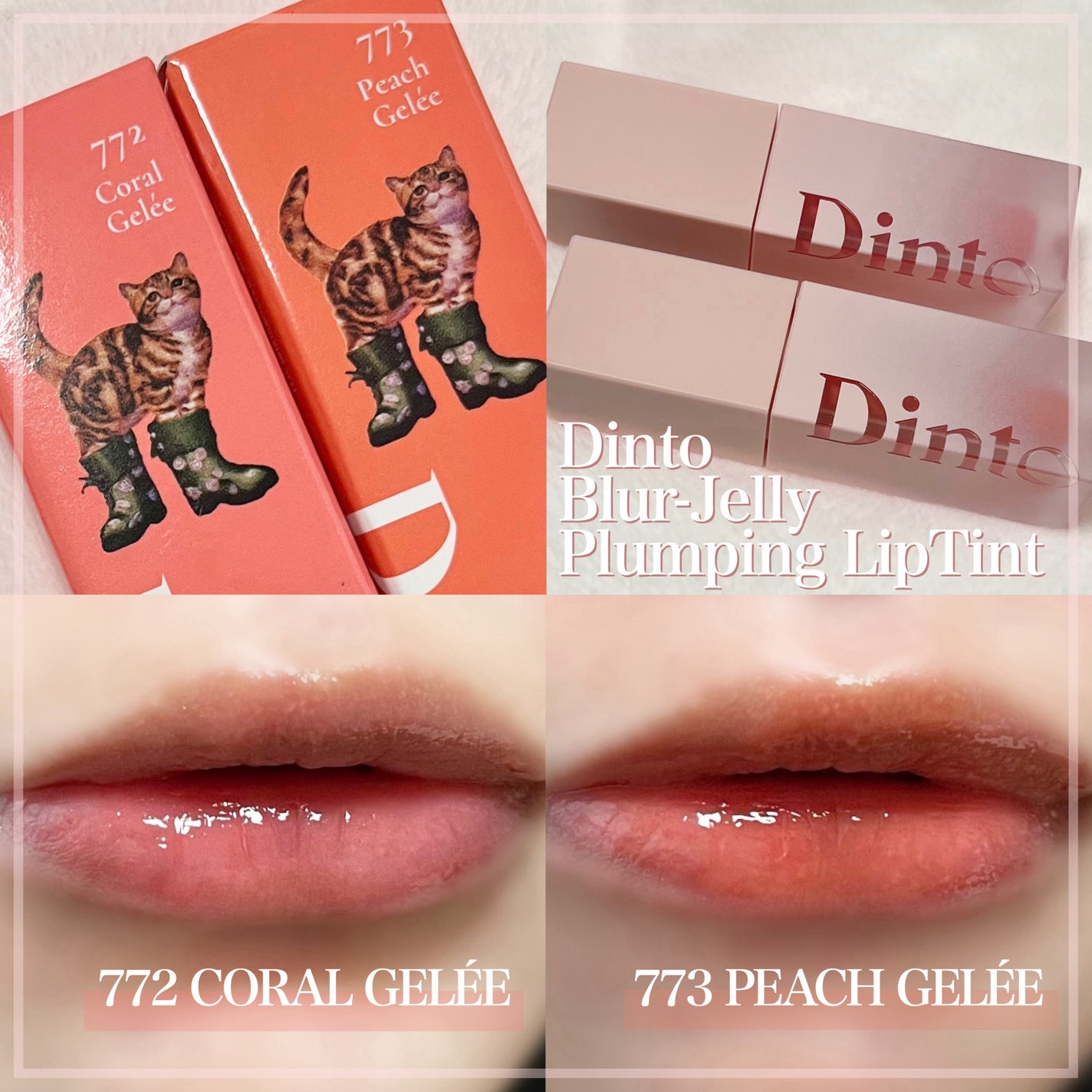 (ル・シャ ボテコレクション)ブラーゼリーボリュームリップティント/Dinto/リップティントを使ったクチコミ(1枚目)