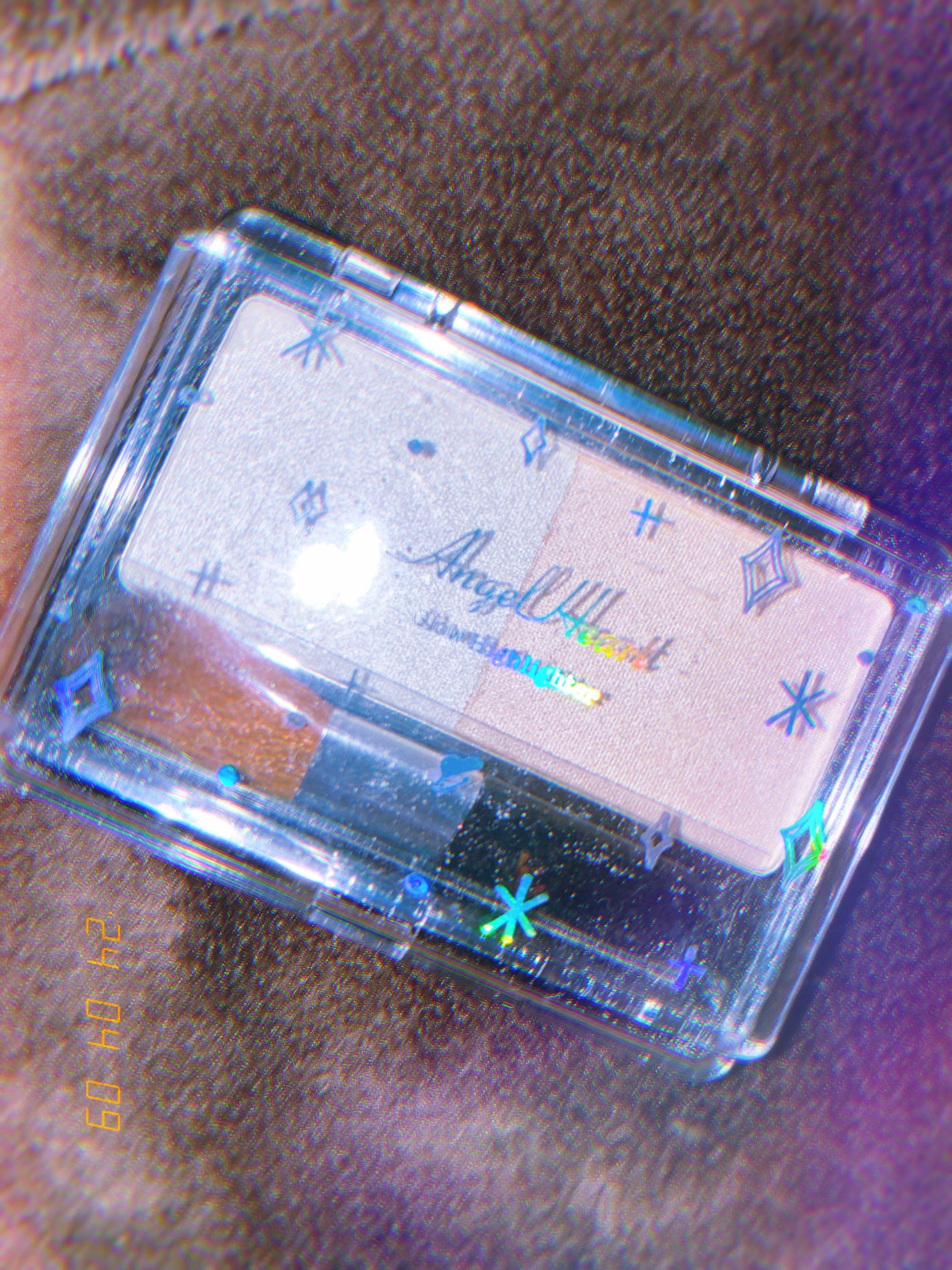 グロウハイライター/エンジェルハート/パウダーハイライトを使ったクチコミ(1枚目)