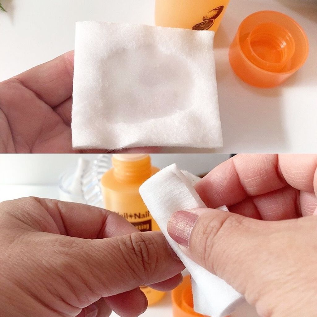 オイルクレンジング リムーバー/ネイルネイル/除光液を使ったクチコミ（3枚目）