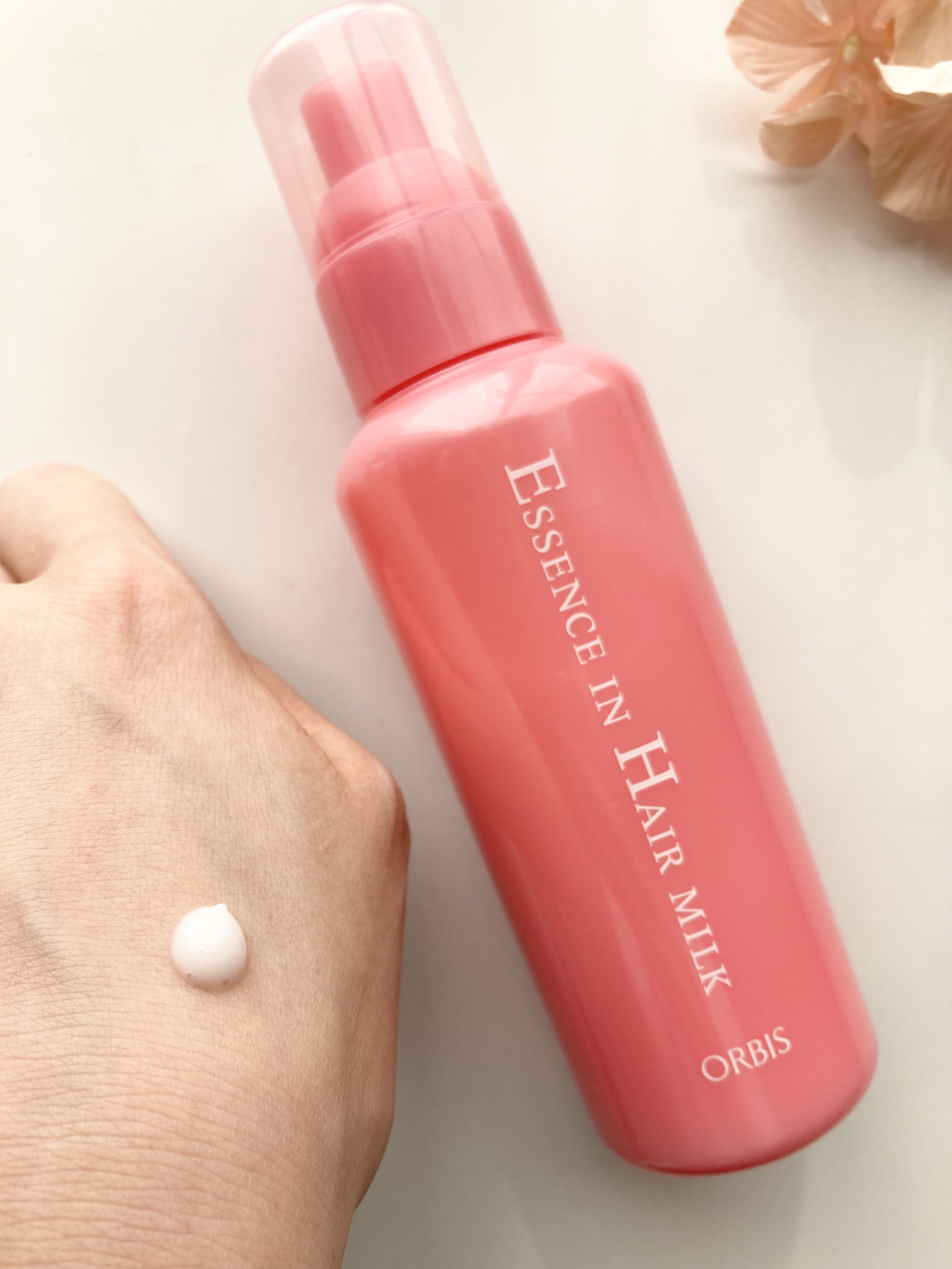 エッセンスインヘアミルク/オルビス/ヘアミルクを使ったクチコミ（2枚目）