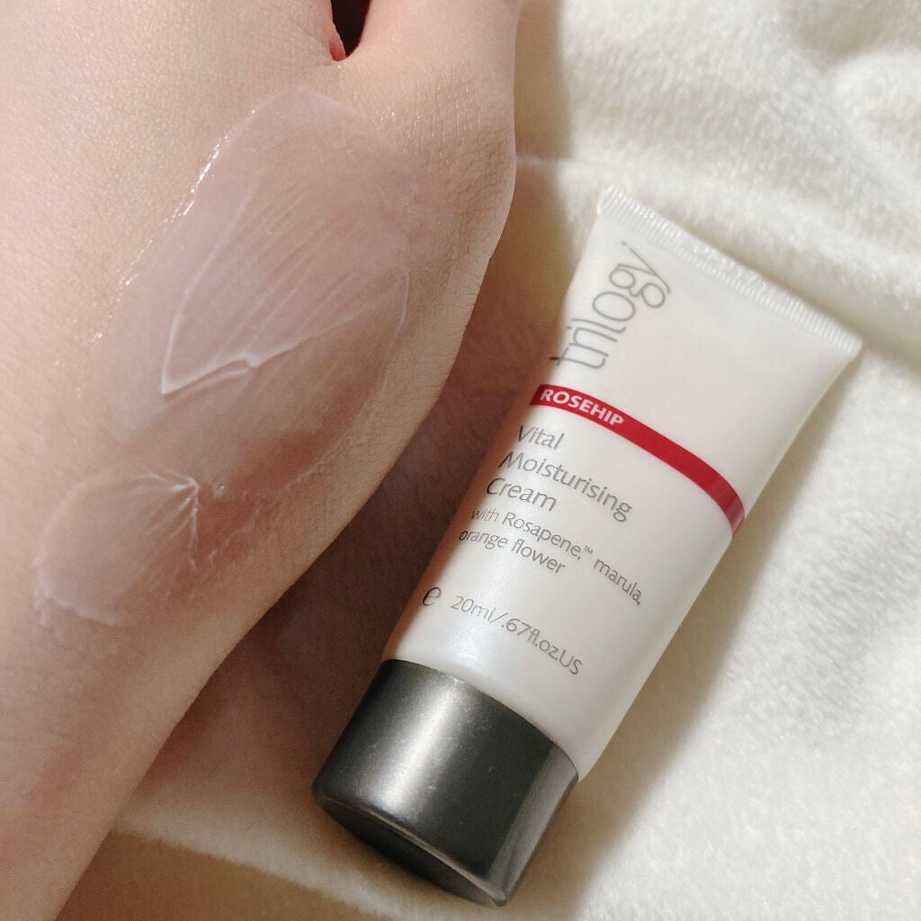 バイタル モイスチュアライジング クリーム/trilogy/フェイスクリームを使ったクチコミ(3枚目)