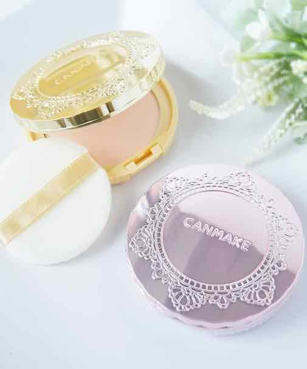 【旧品】マシュマロフィニッシュパウダー/キャンメイク/プレストパウダーを使ったクチコミ(1枚目)