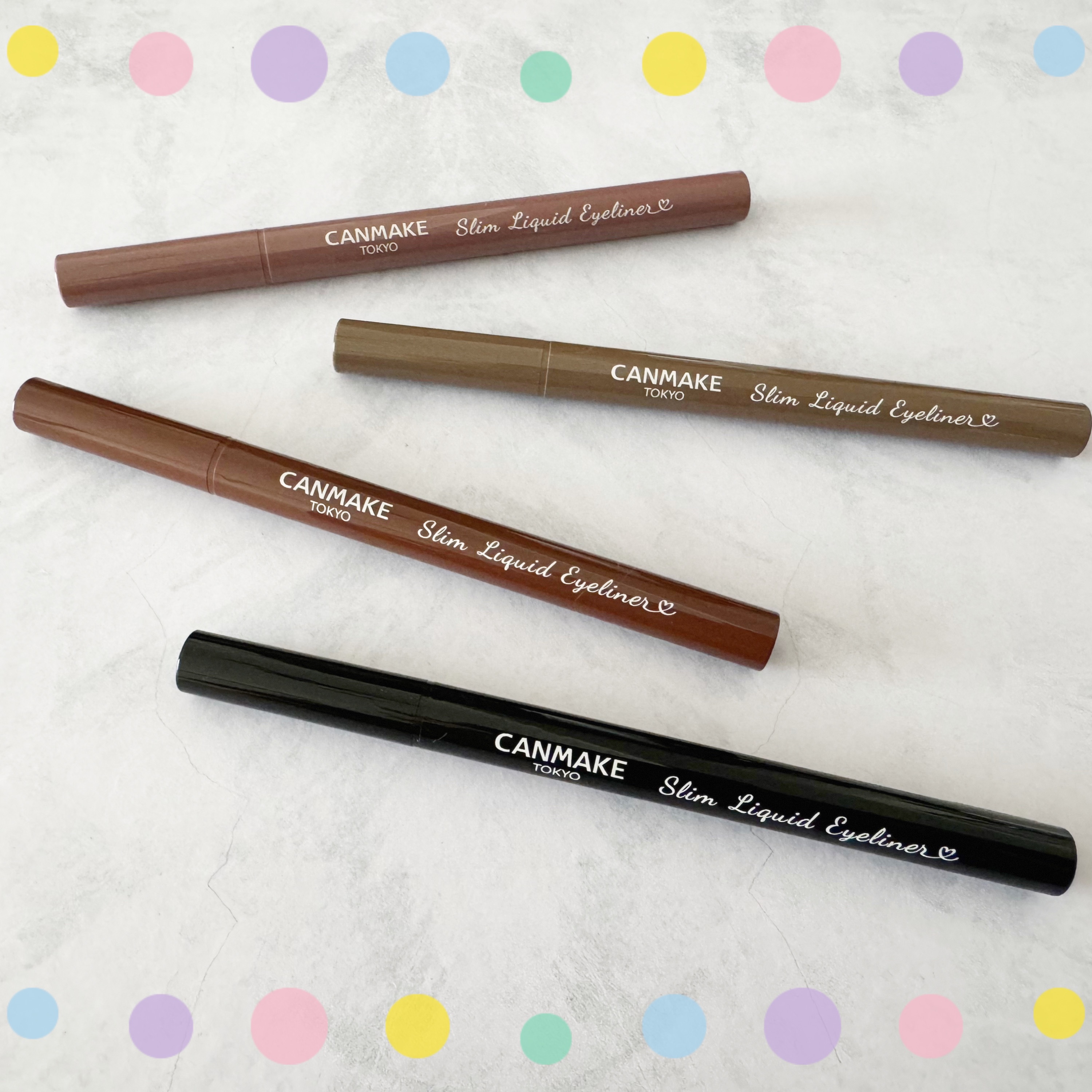 スリムリキッドアイライナー/キャンメイク/リキッドアイライナーを使ったクチコミ（2枚目）