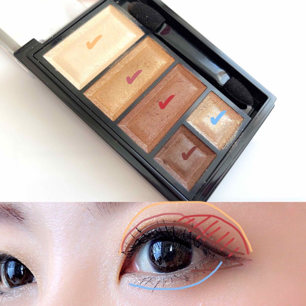 ショコラスウィート アイズ/リンメル ロンドン/アイシャドウパレットを使ったクチコミ(2枚目)