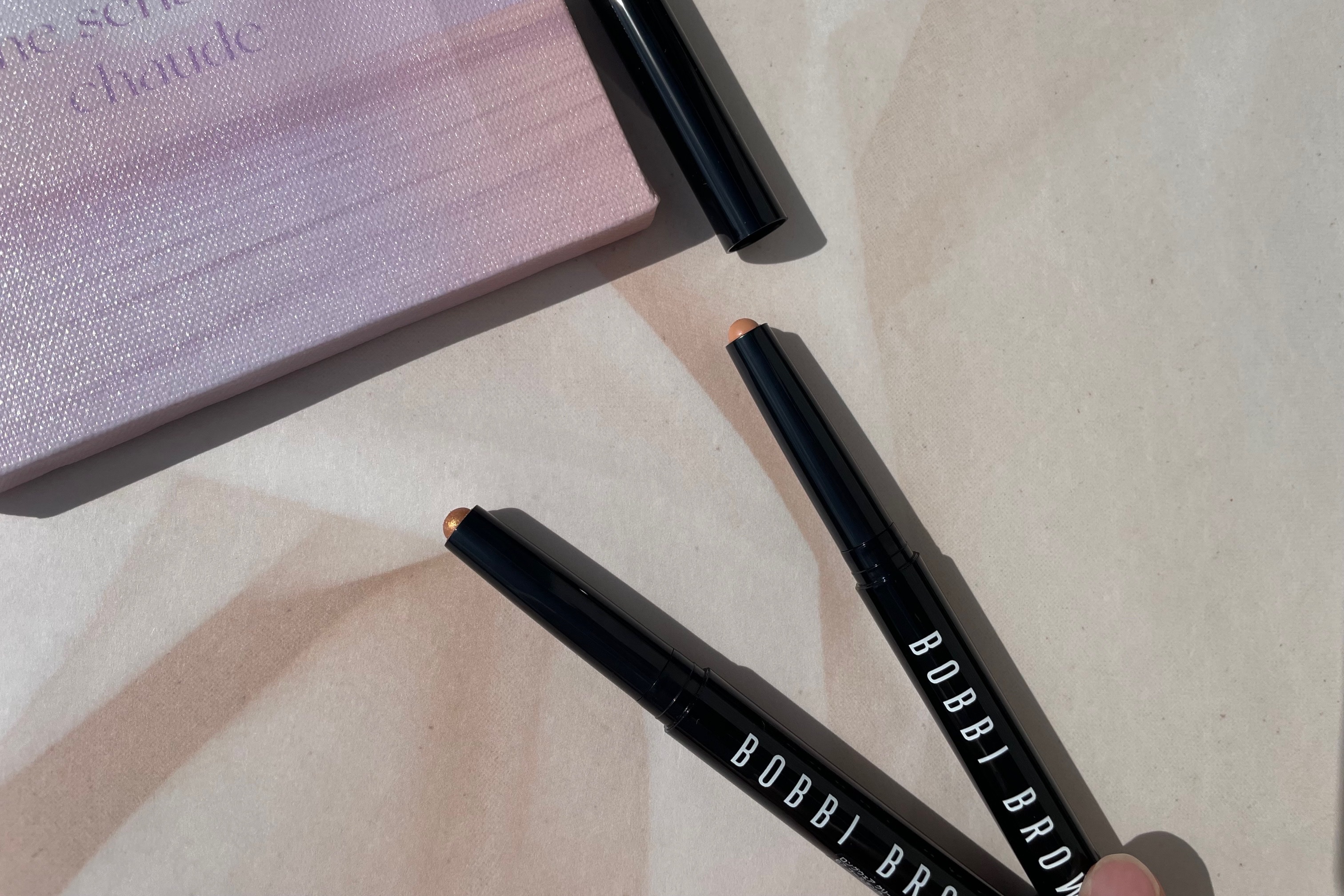 ロングウェア クリーム シャドウ スティック 60 トースト/BOBBI BROWN/スティックアイシャドウを使ったクチコミ（2枚目）