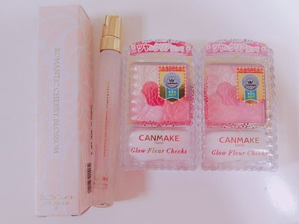 グロウフルールチークス/キャンメイク/パウダーチークを使ったクチコミ(1枚目)