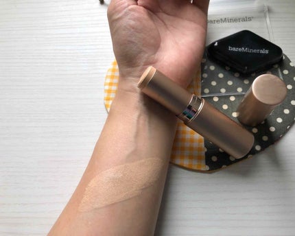 CR ハイドレイティング ファンデーション スティック/bareMinerals/その他ファンデーションを使ったクチコミ(3枚目)