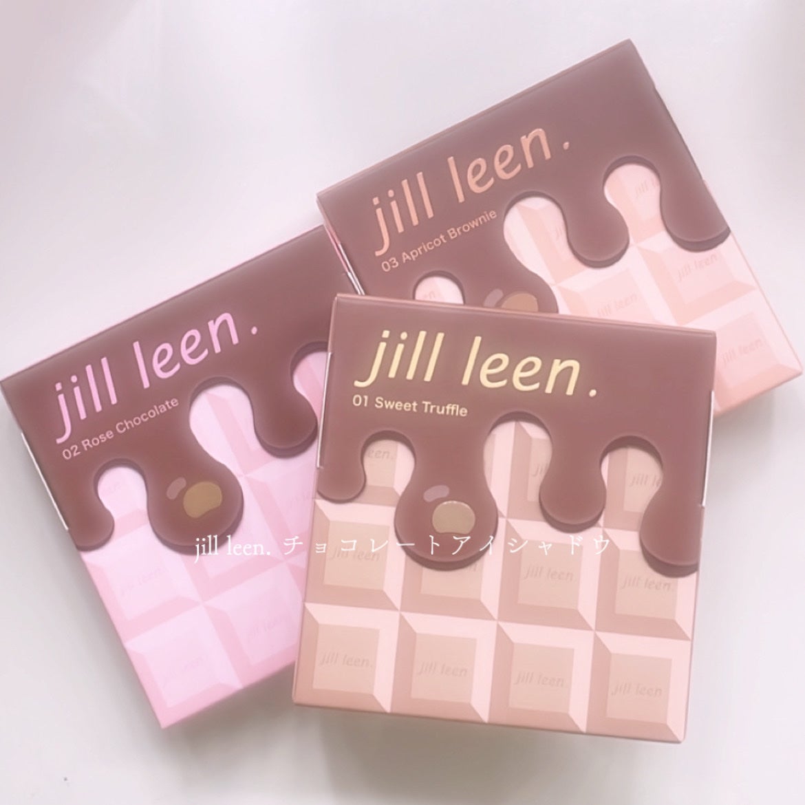 ジルリーン チョコレートアイシャドウ/jill leen./アイシャドウパレットを使ったクチコミ(2枚目)