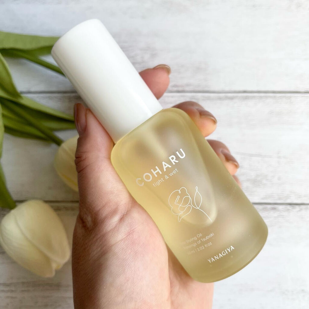 スタイリングオイル<タイト＆ウェット>/COHARU/ヘアオイルを使ったクチコミ（2枚目）