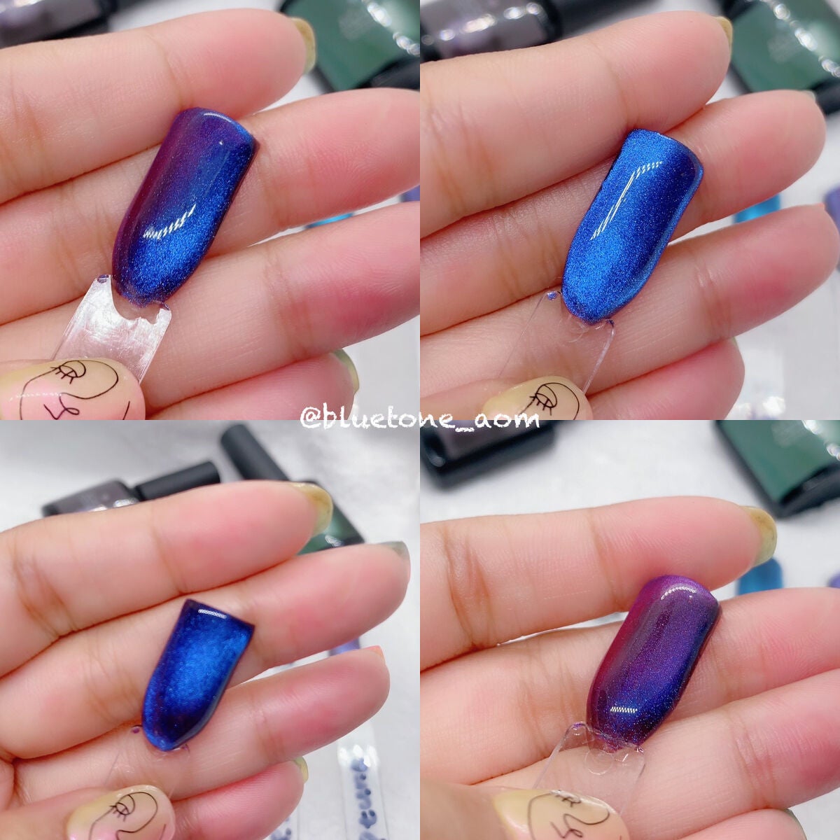 9D プラネタリージェムズ マグネットジェル/cocoronail/ジェルネイルを使ったクチコミ(2枚目)