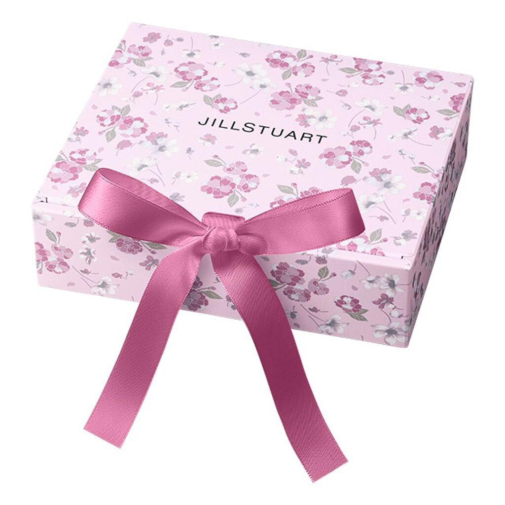 試してみた】プレゼントボックス(サクラブーケ) M JILL STUARTのリアル