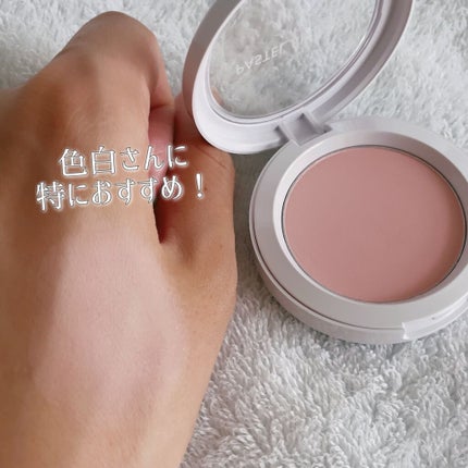 アピュー パステルブラッシャー PK07 ピンクコットン/A’pieu/パウダーチークを使ったクチコミ(3枚目)