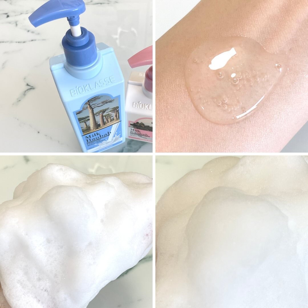 ミルクバオバブ パフュームボディウォッシュ ホワイトムスク/ミルクバオバブ/ボディソープを使ったクチコミ(2枚目)