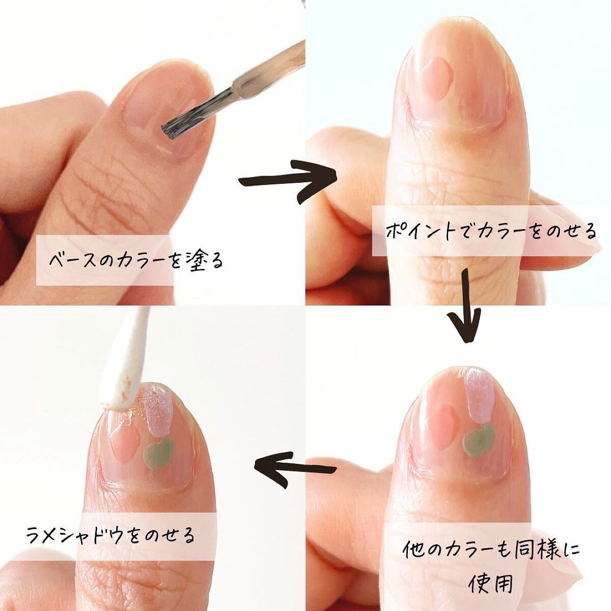 カラフルネイルズ/キャンメイク/マニキュアを使ったクチコミ(2枚目)