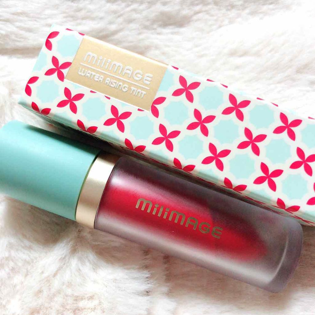 ウォーターライジングティント/MILIMAGE/リップティントを使ったクチコミ（1枚目）
