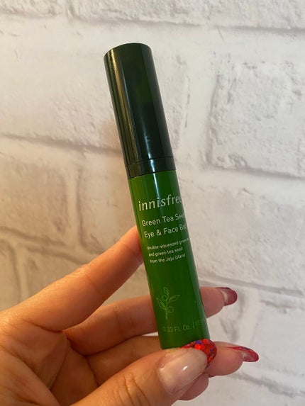 グリーンティーシード アイ&フェイスボール/innisfree/美容液を使ったクチコミ(1枚目)