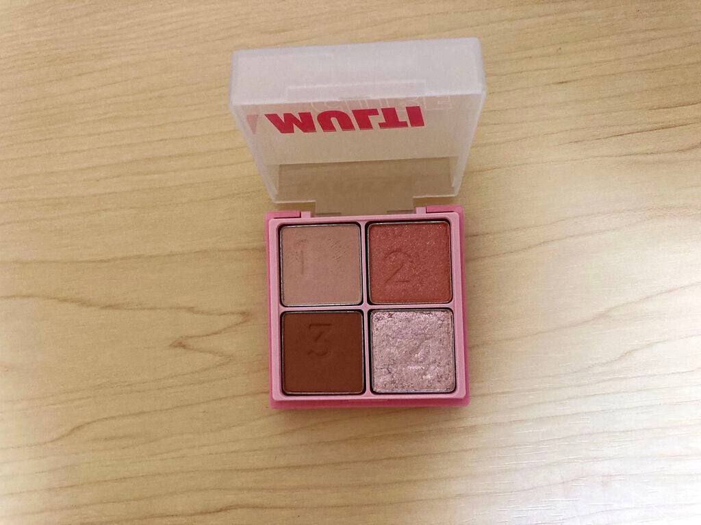 マルチキューブ/i’m meme/アイシャドウパレットを使ったクチコミ(4枚目)