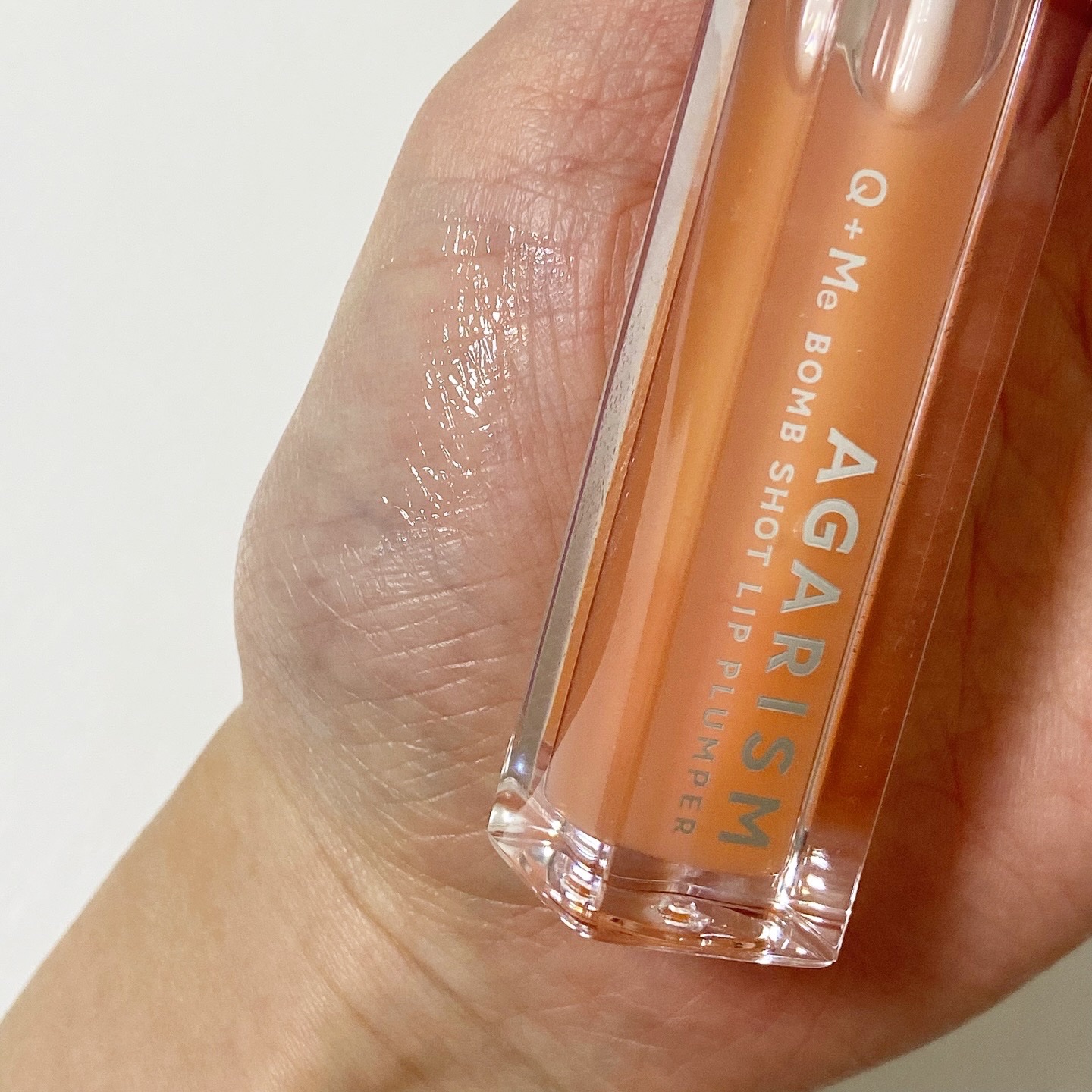 キューミ―ボムショットリッププランパー/AGARISM/リッププランパーを使ったクチコミ（3枚目）