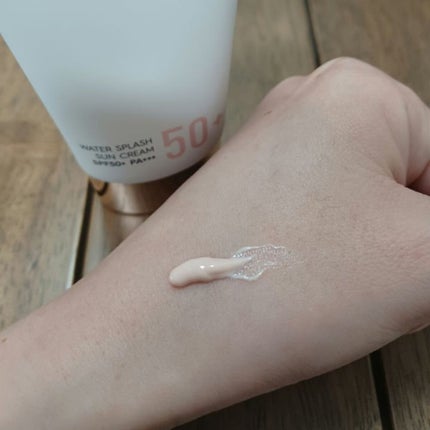 ウォータースプラッシュサンクリーム/espoir/日焼け止め・UVケアを使ったクチコミ(3枚目)