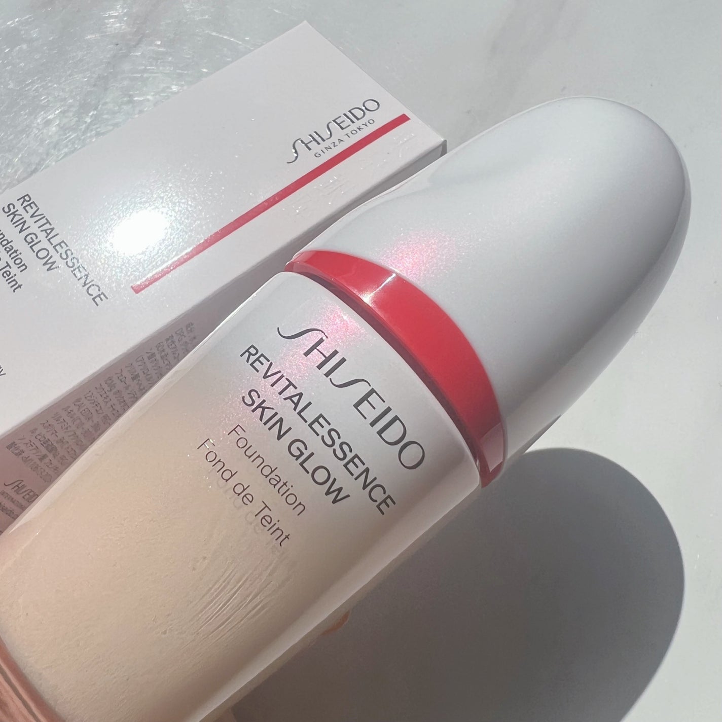 エッセンス スキングロウ ファンデーション/SHISEIDO/リキッドファンデーションを使ったクチコミ(1枚目)