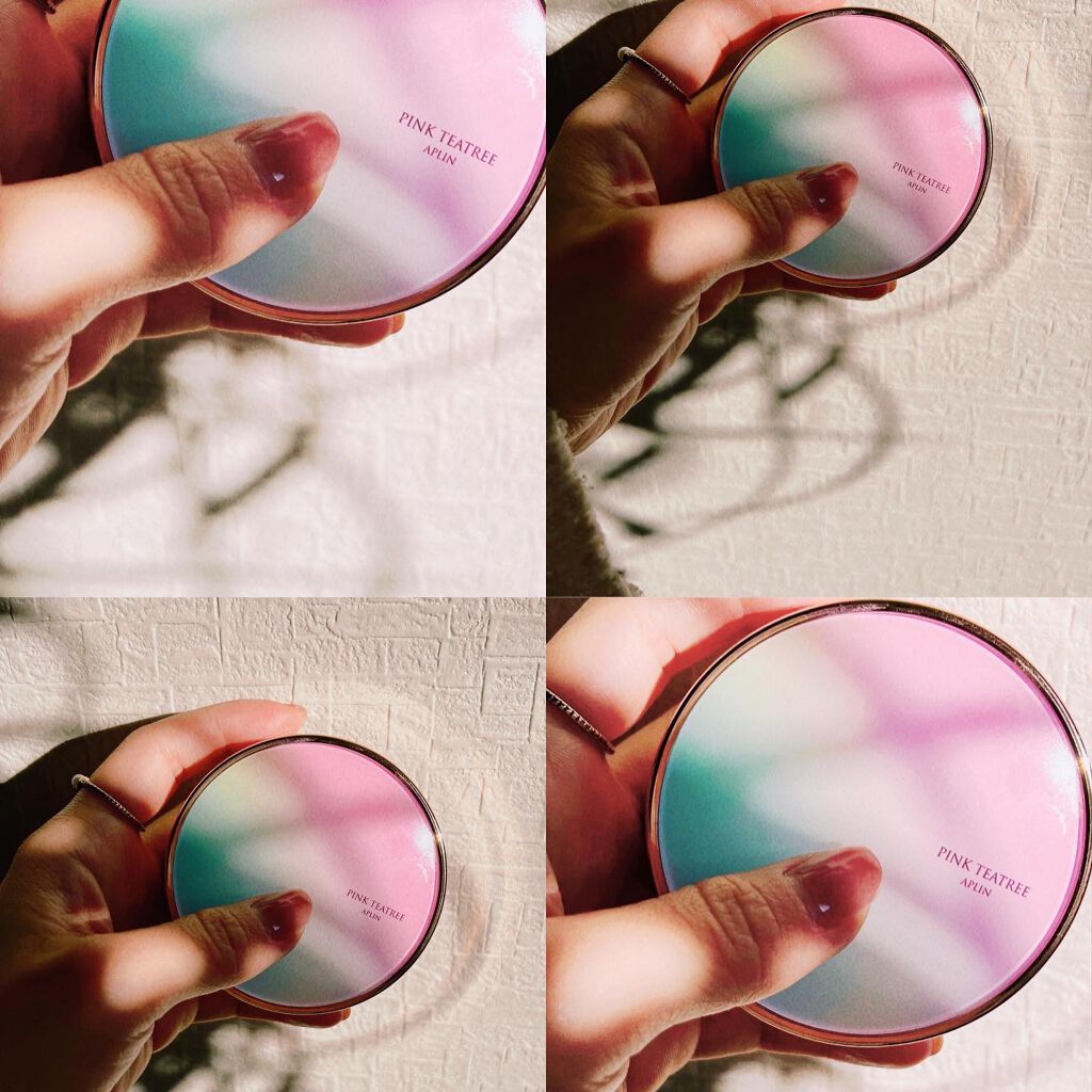 ピンクティーツリーカバークッション/APLIN/クッションファンデーションを使ったクチコミ（2枚目）