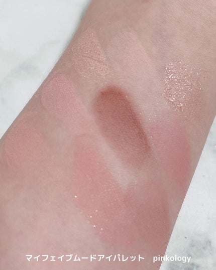 マイフェイブムードアイパレット 9カラー/HOLIKA HOLIKA/アイシャドウパレットを使ったクチコミ(7枚目)