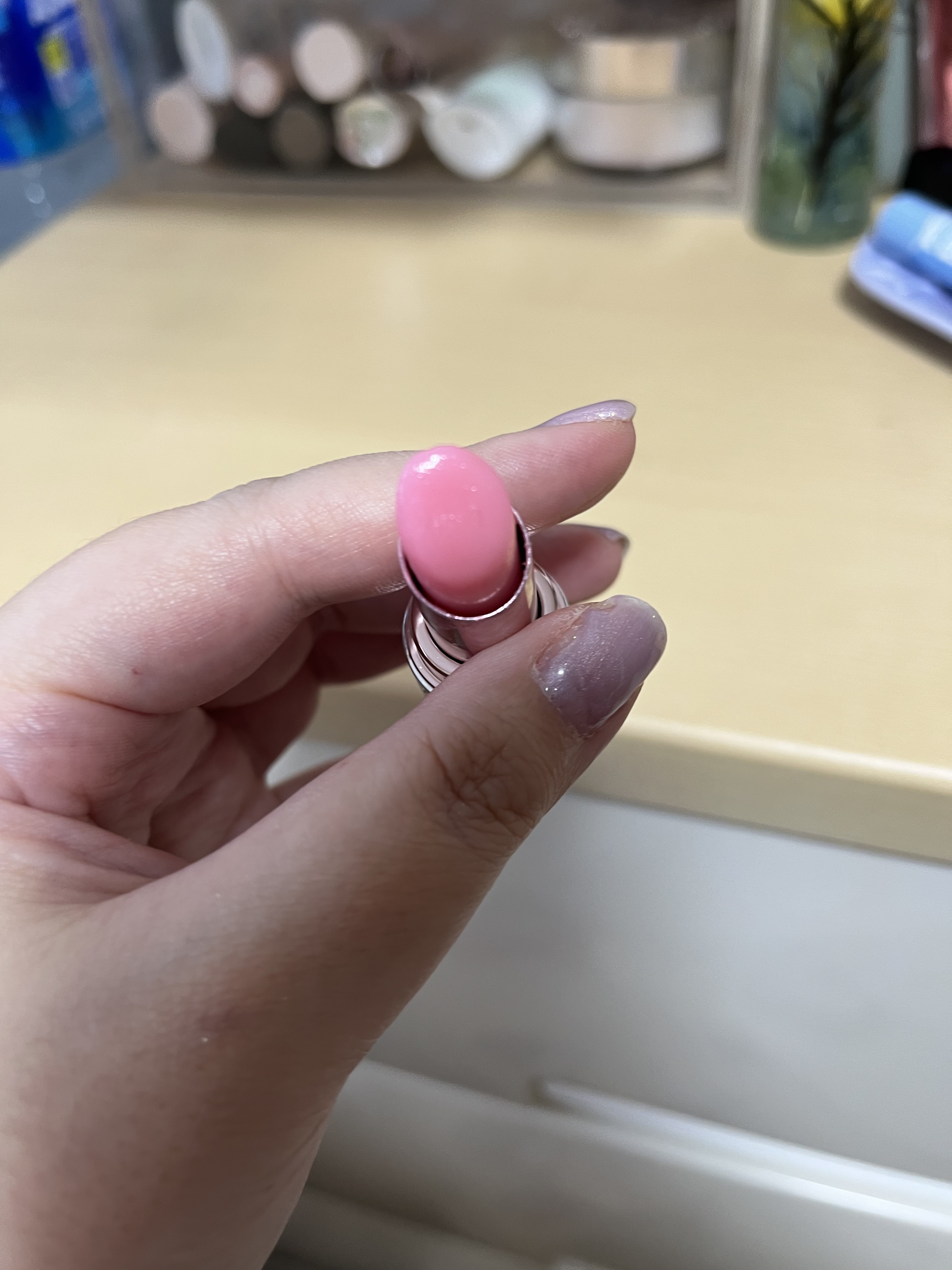 YSLラブシャイン キャンディ グロウ バーム 1B/YVES SAINT LAURENT BEAUTE/口紅を使ったクチコミ（3枚目）