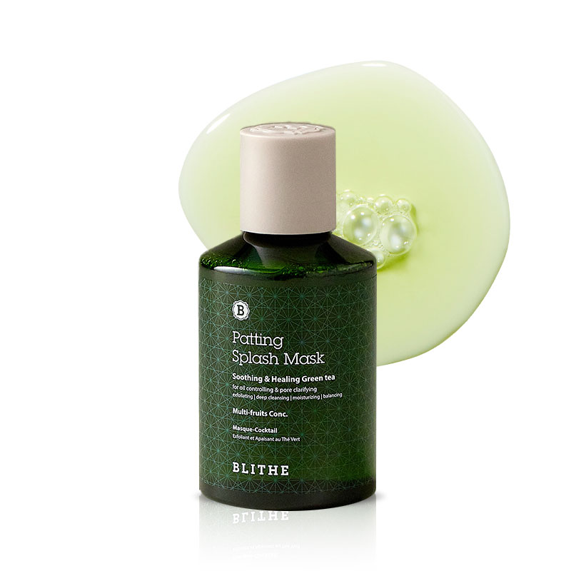 Patting Splash Mask Soothing & Heeling Green tea / BLITHE