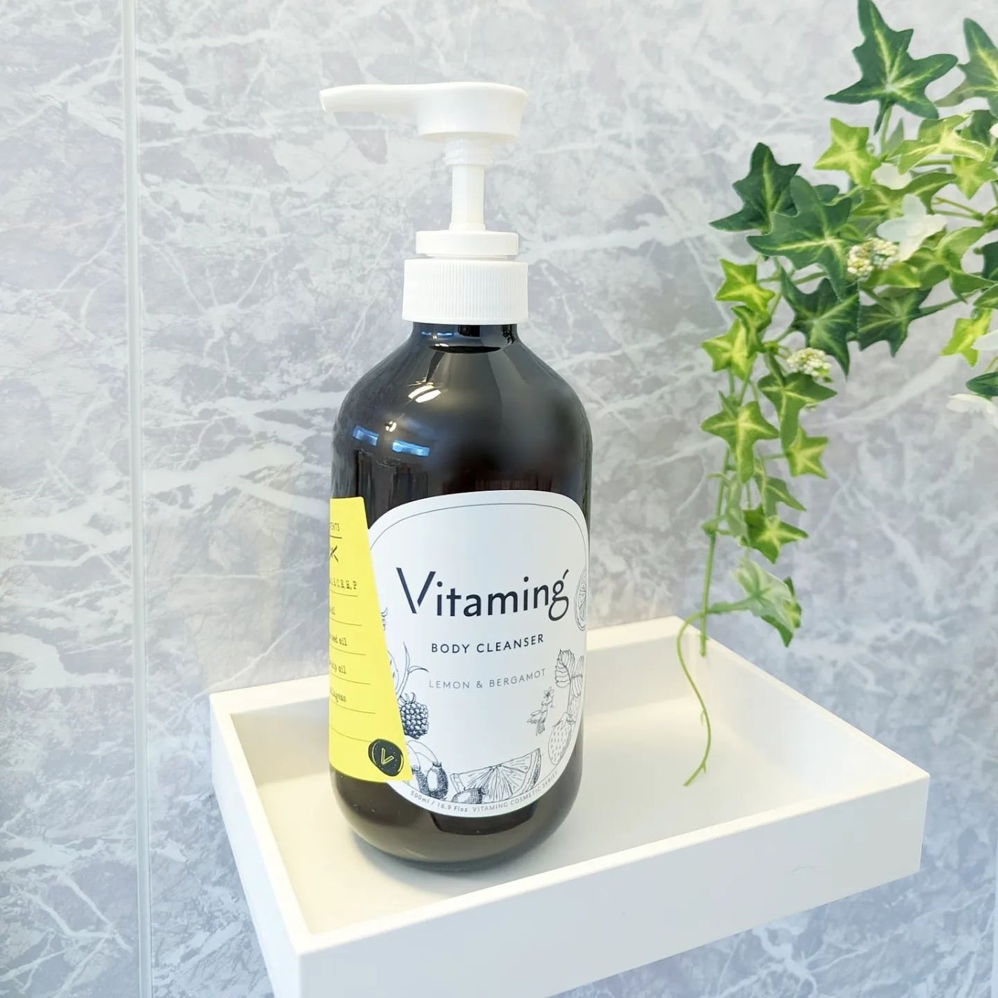 リフレッシングボディソープ(レモン&ベルガモットの香り)/Vitaming/ボディソープを使ったクチコミ(1枚目)