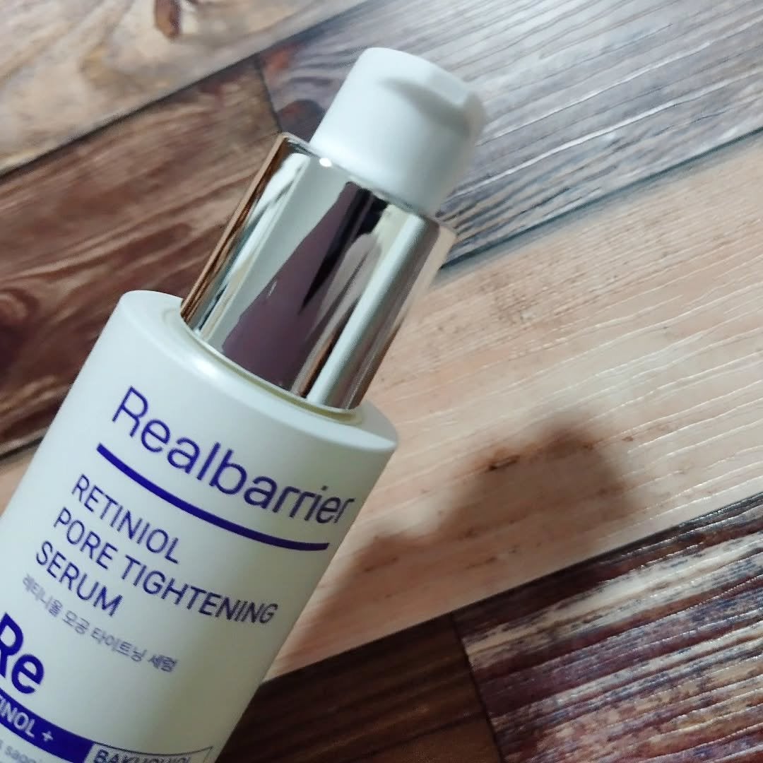 レチ二オールポアタイトニングセラム/Real Barrier/美容液を使ったクチコミ(4枚目)
