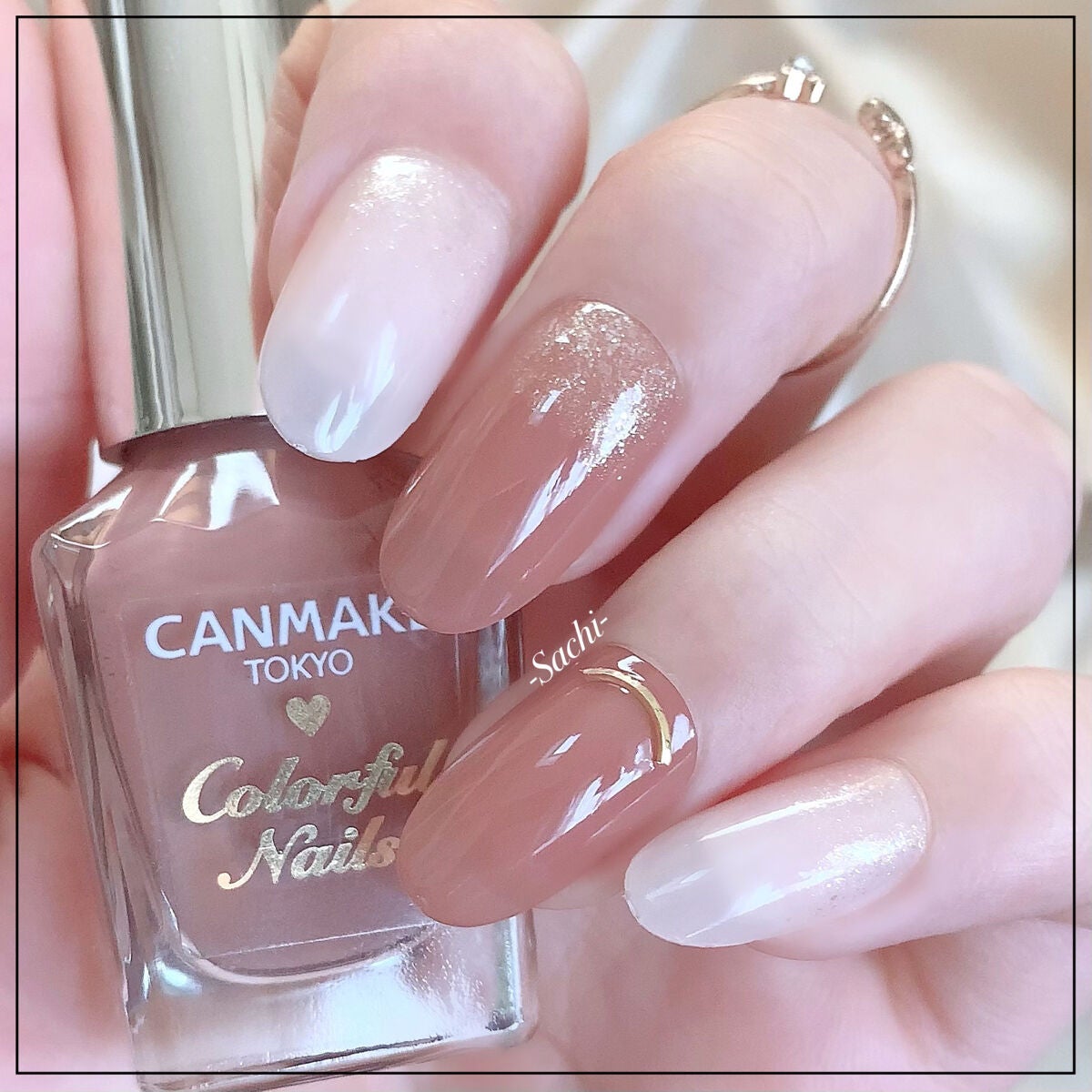 カラフルネイルズ/キャンメイク/マニキュアを使ったクチコミ(4枚目)