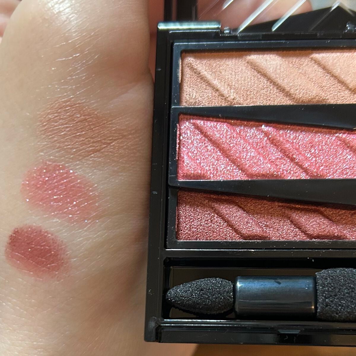 パーツリサイズシャドウ/KATE/アイシャドウパレットを使ったクチコミ(3枚目)