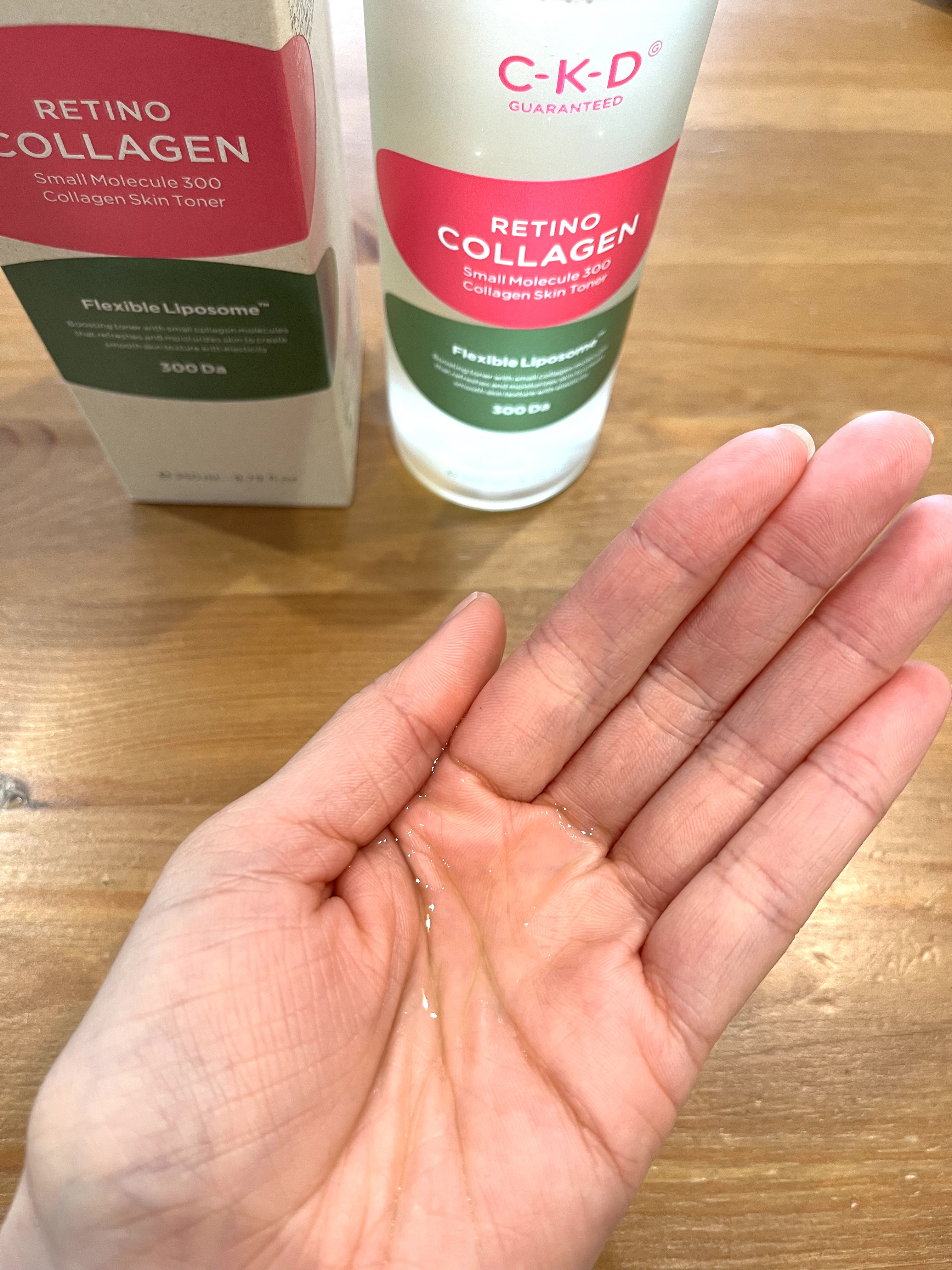 レチノコラーゲン低分子300トナー/CKD/化粧水を使ったクチコミ（1枚目）