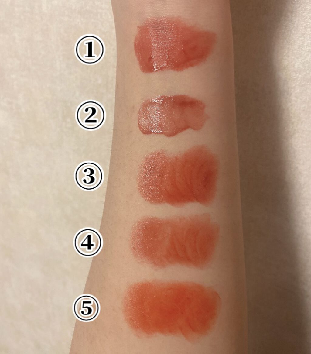 ルージュ ヴォリュプテ シャイン/YVES SAINT LAURENT BEAUTE/口紅を使ったクチコミ（2枚目）