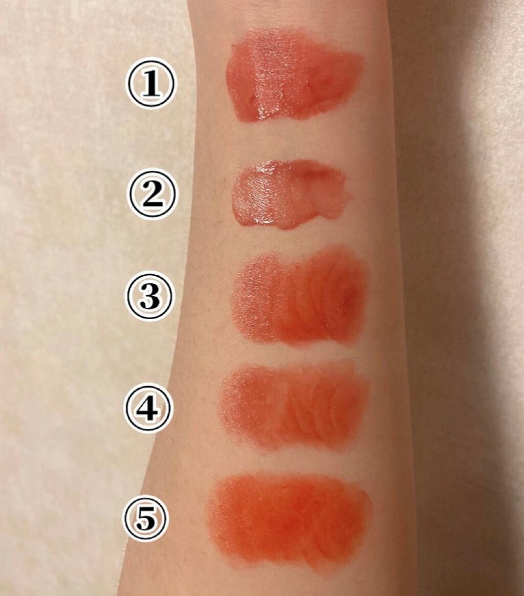 ルージュ ヴォリュプテ シャイン/YVES SAINT LAURENT BEAUTE/口紅を使ったクチコミ(2枚目)