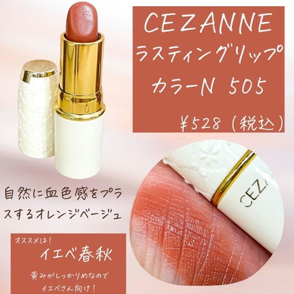 ラスティング リップカラーN/CEZANNE/口紅を使ったクチコミ(4枚目)