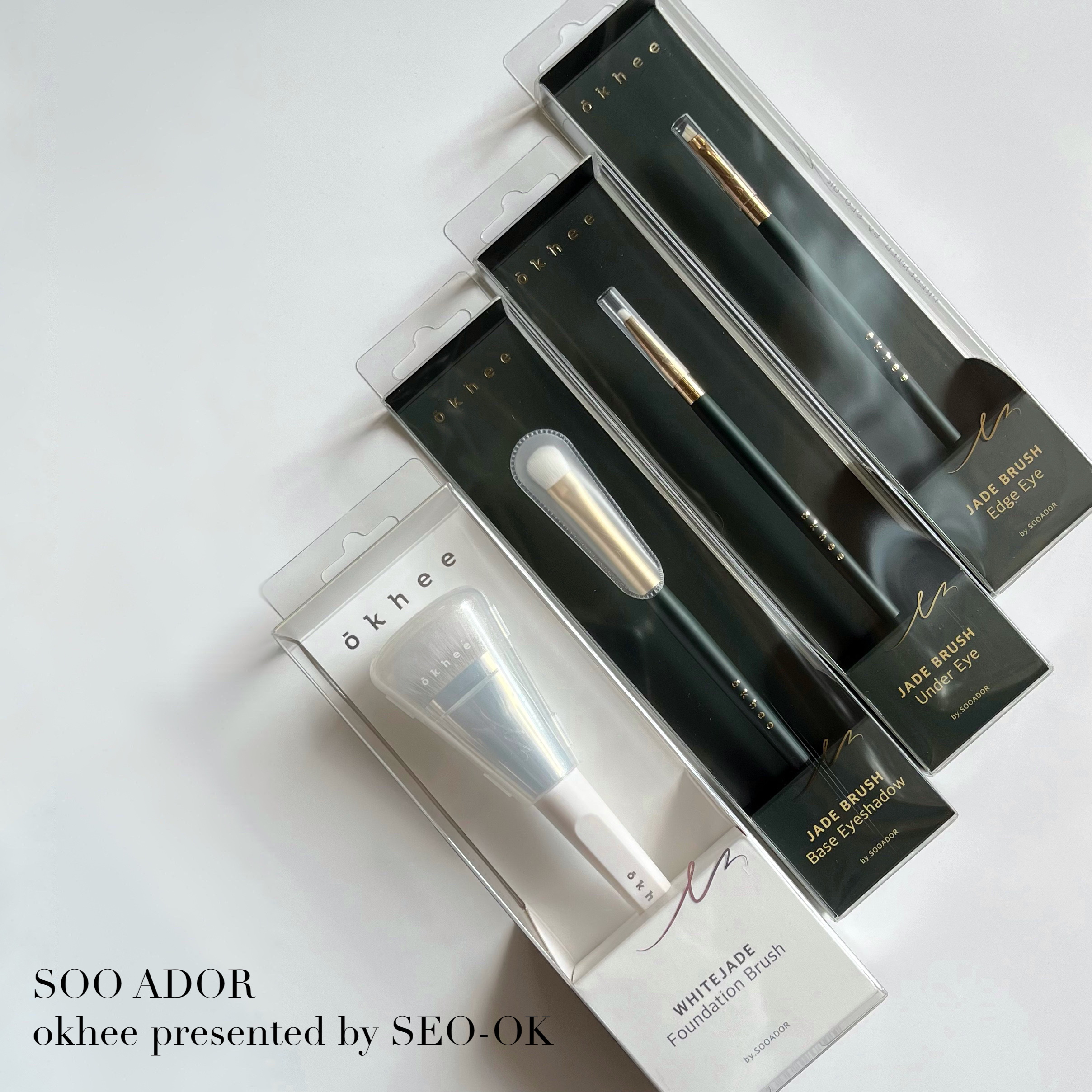 okhee 白玉ファンデーションブラシ/SOOA DOR/メイクブラシを使ったクチコミ（2枚目）