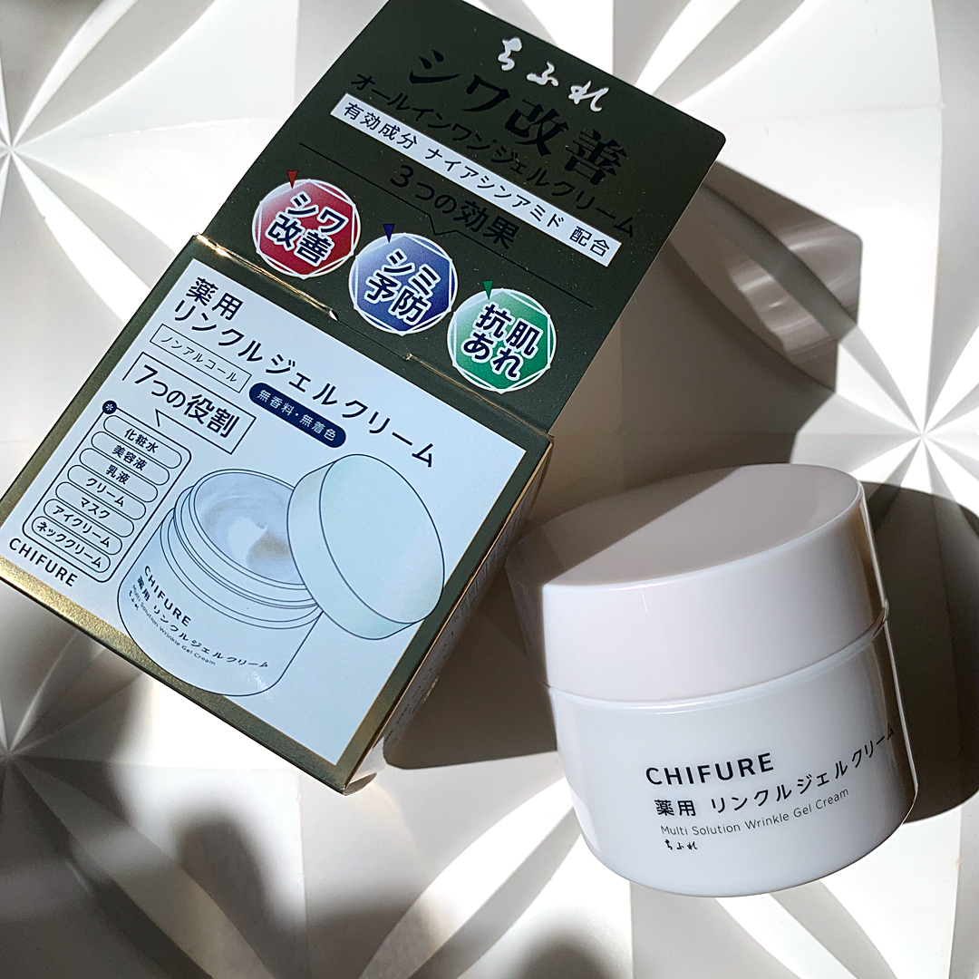 薬用 リンクルジェルクリーム/ちふれ/オールインワン化粧品を使ったクチコミ（1枚目）