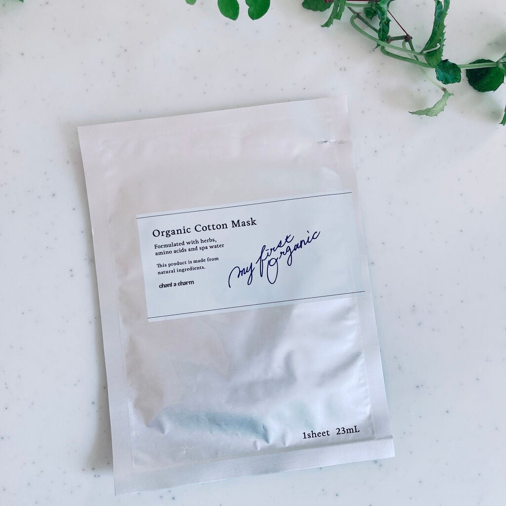 オーガニックコットンマスク/chant a charm /シートマスク・パックを使ったクチコミ(1枚目)