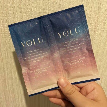 カームナイトリペアジェルヘアマスク/YOLU/ヘアマスク・ヘアパックを使ったクチコミ(2枚目)