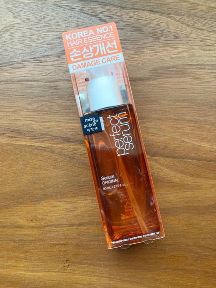 パーフェクトセラム オリジナルセラム/miseenscene/アウトバストリートメントを使ったクチコミ(1枚目)