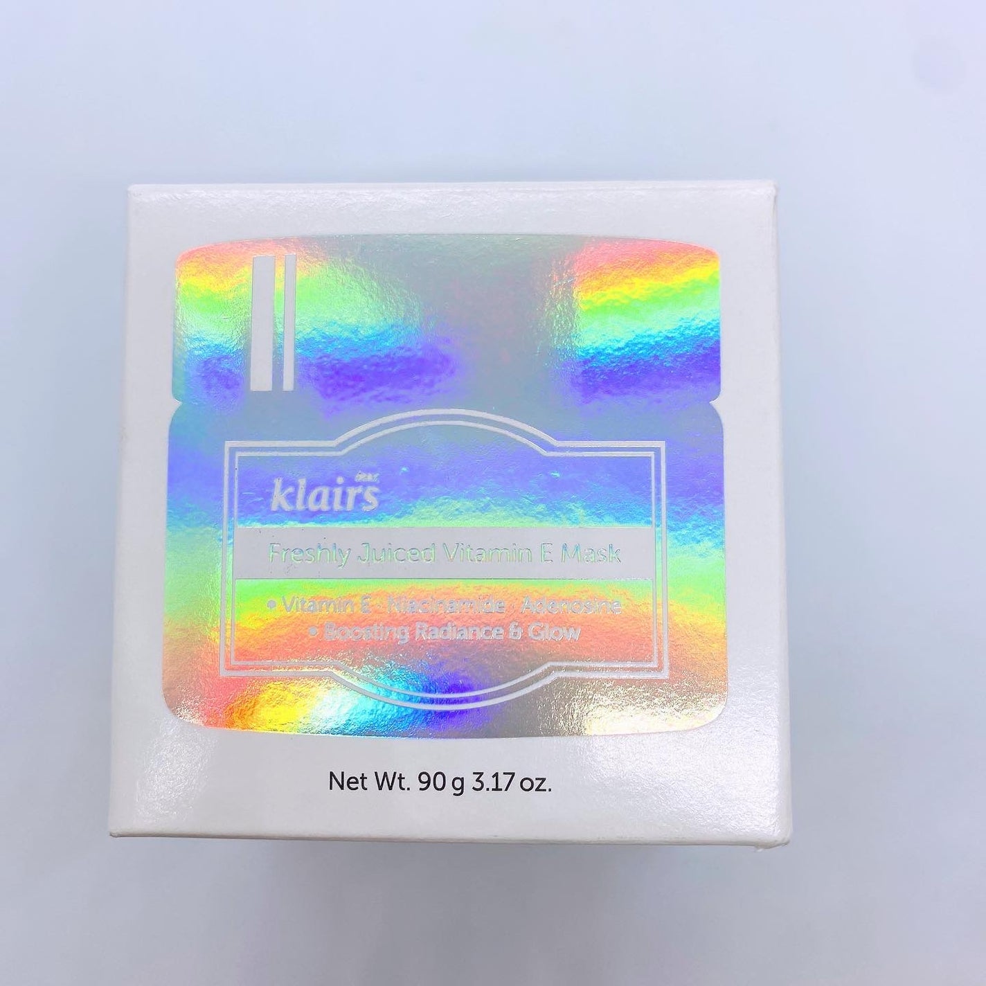 フレッシュリージュースドビタミンEマスク(90g)/Klairs/フェイスクリームを使ったクチコミ(4枚目)