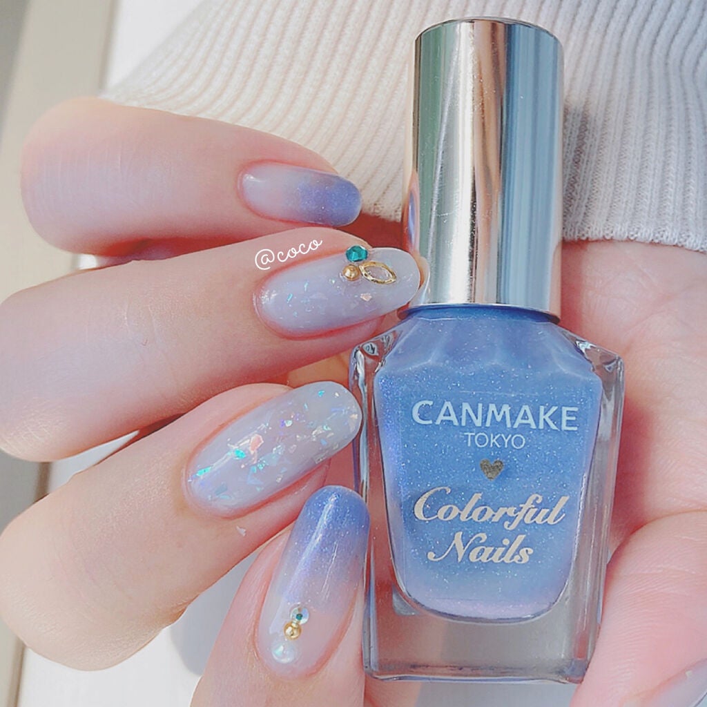 カラフルネイルズ/キャンメイク/マニキュアを使ったクチコミ(2枚目)