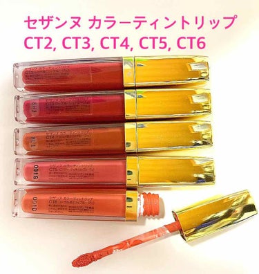 〜購入品〜
CEZANNE(セザンヌ) カラーティントリップ
  CT2 レッド系
  CT3 ローズ系
  CT4 ブラウン系
  CT5 ピンクベージュ系(新色)
  CT6 コーラル系(新色)

