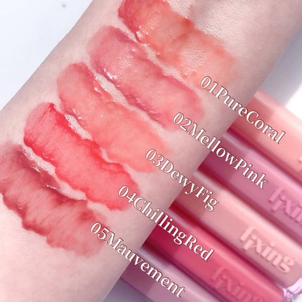 グロウ フィクシングティント/ETUDE/リップティントを使ったクチコミ(2枚目)