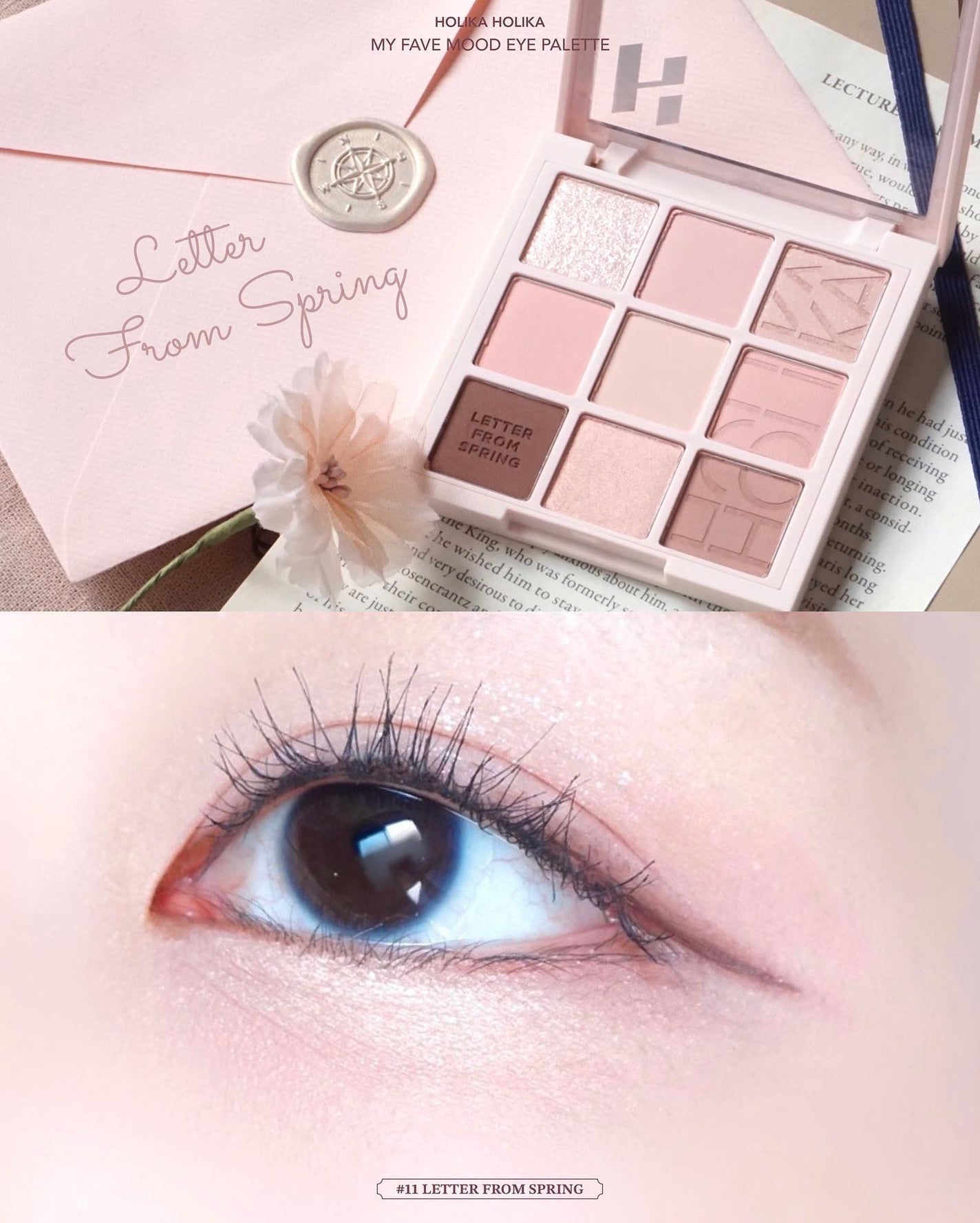 マイフェイブムードアイパレット 9カラー/HOLIKA HOLIKA/アイシャドウパレットを使ったクチコミ(1枚目)