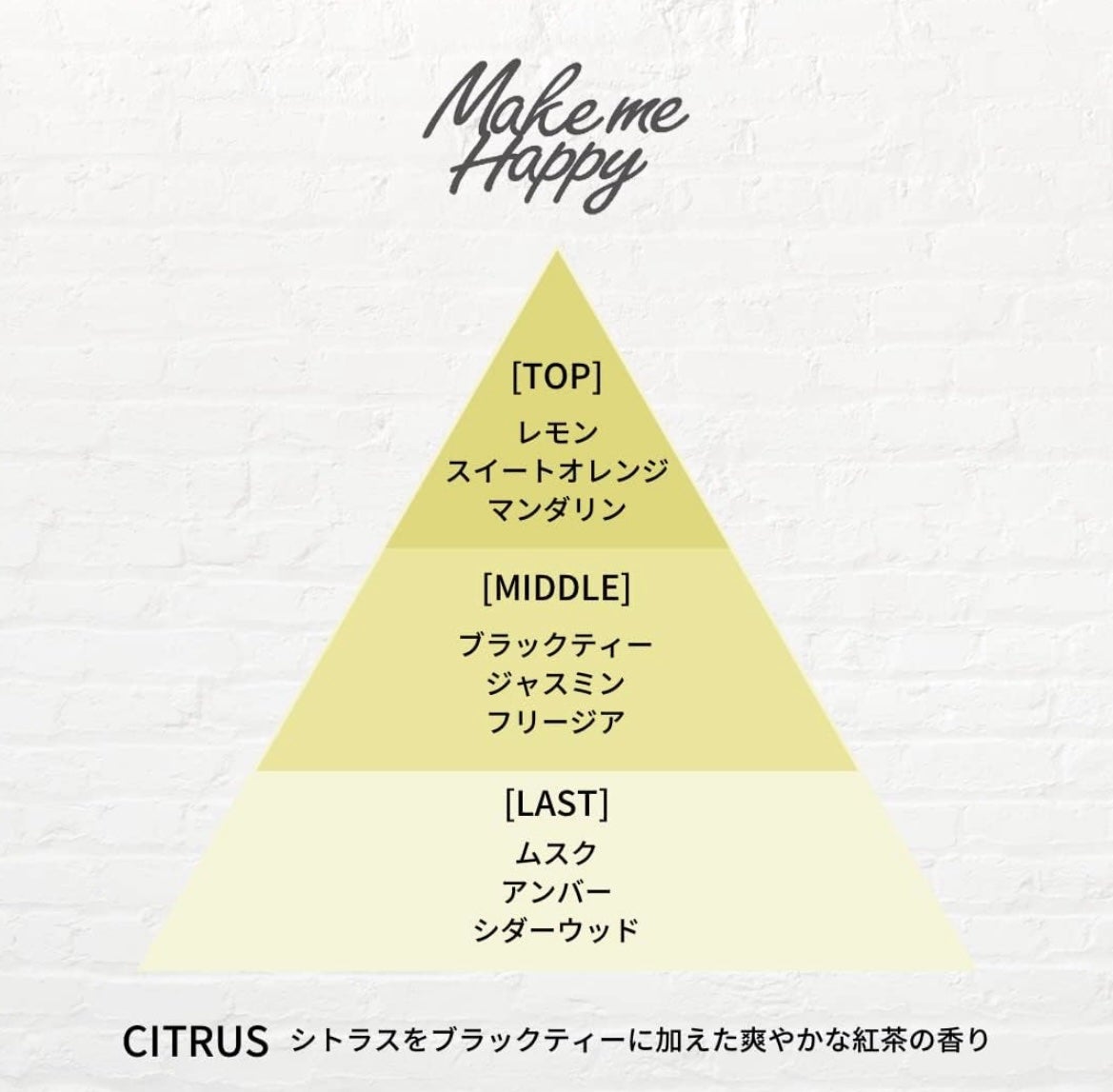 メイクミーハッピー オードトワレ CITRUS/キャンメイク/香水(レディース)を使ったクチコミ(2枚目)