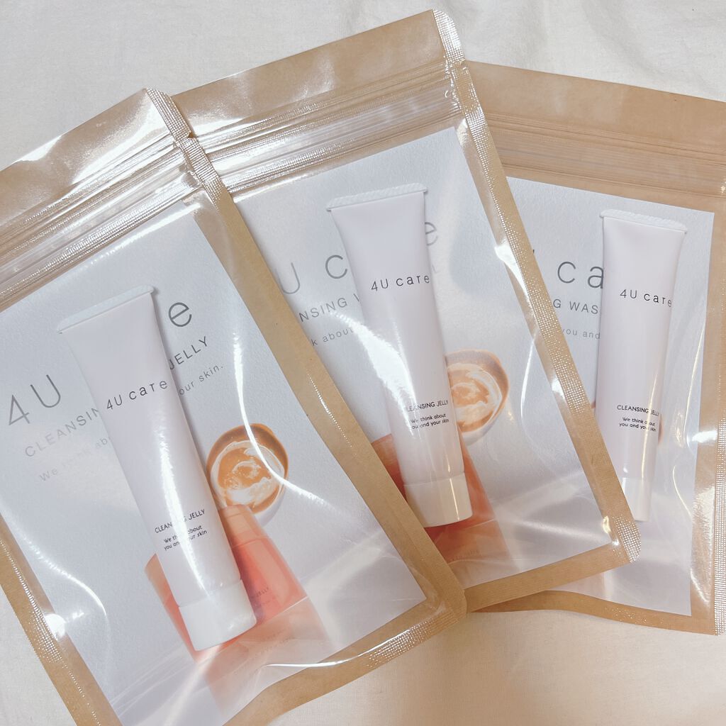 クレンジング洗顔ジェリー/4U care/クレンジングジェルを使ったクチコミ（2枚目）