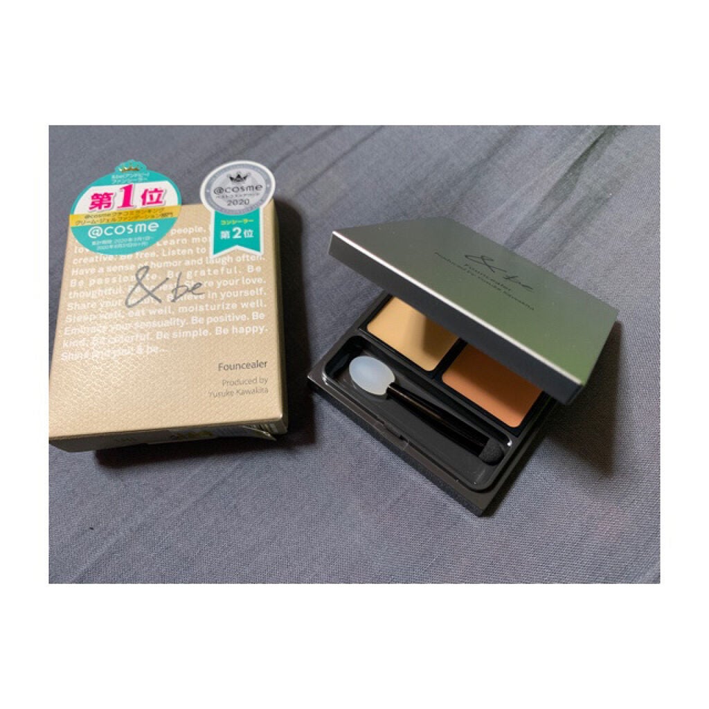 &be ファンシーラー/&be/パレットコンシーラーを使ったクチコミ(1枚目)