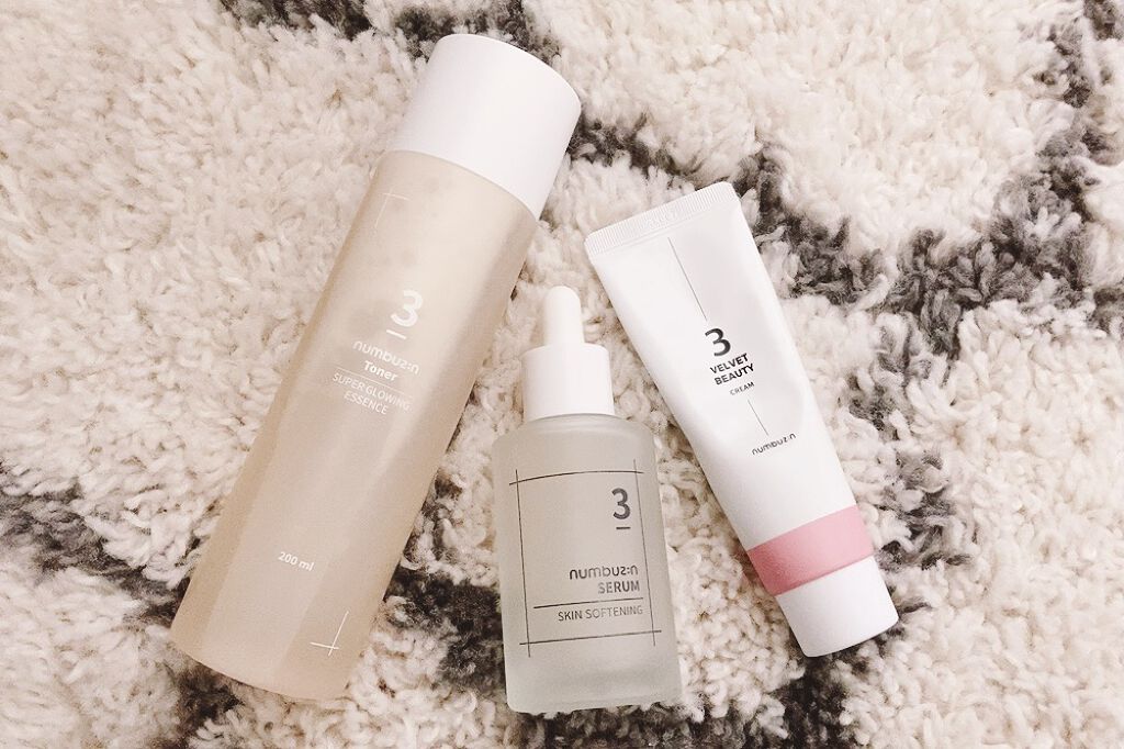 3番 シルクビューティークリーム/numbuzin/フェイスクリームを使ったクチコミ（1枚目）